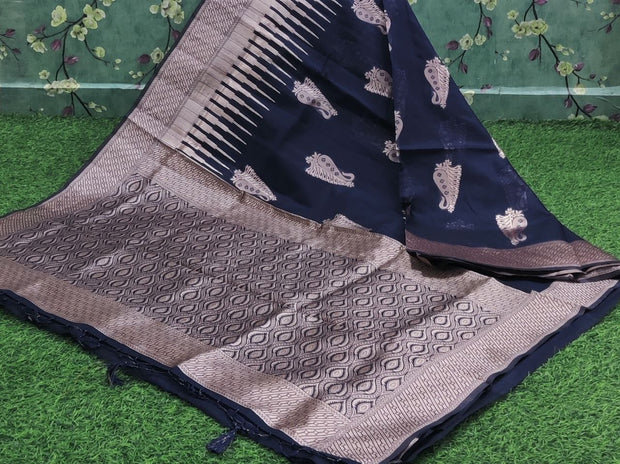 Blue Handloom Pattu 15MAR10