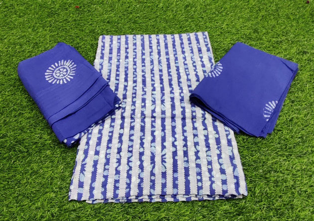 Blue Cotton Dress 31Mar1E