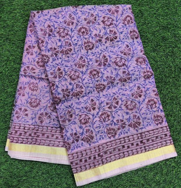 Lavender Pure Kota Cotton 4APR6E