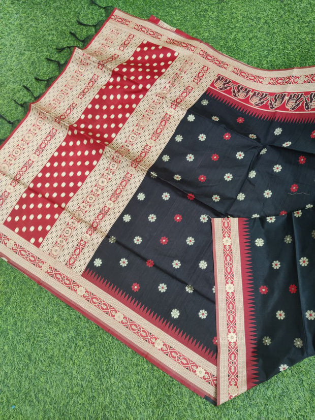 Black Raw Silk 5APR8