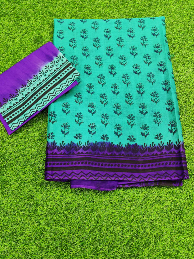 Lux Green Pallavi Cotton 8APR8E