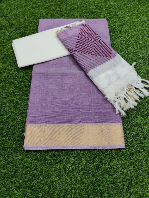 Purple Handloom Mangalagiri 12APR5E