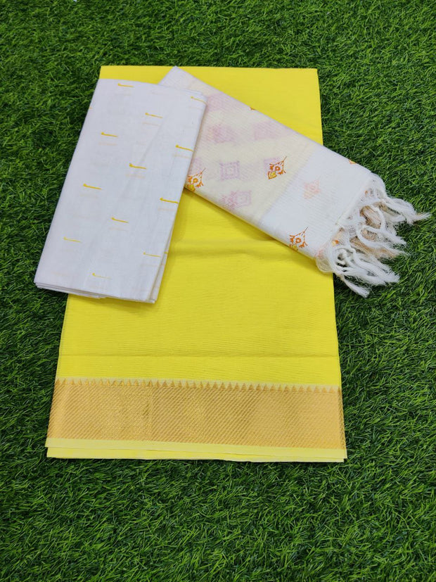 Yellow Handloom Mangalagiri 12APR6E