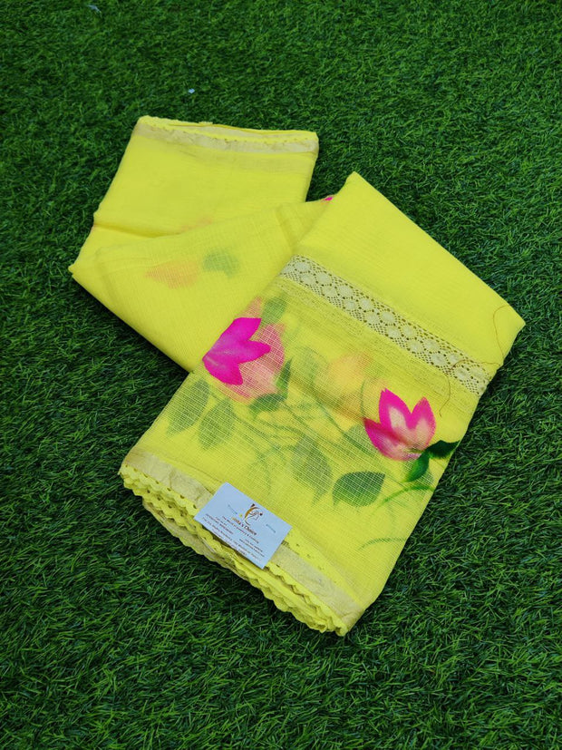 Yellow Kota Cotton  14APR13