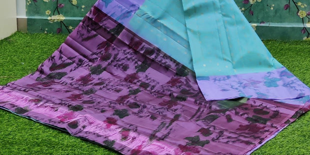 Lux Green Ikkat Pattu 15APR6