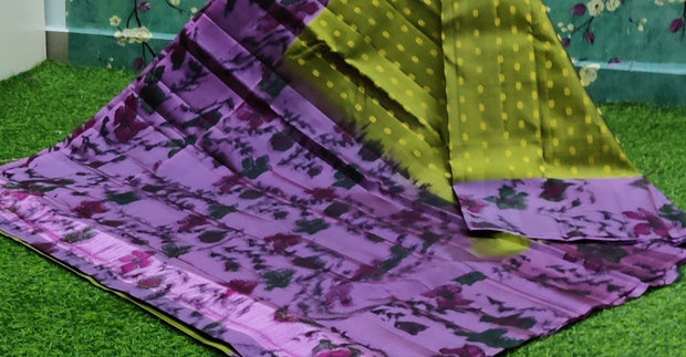 Green Ikkat Pattu 15APR13