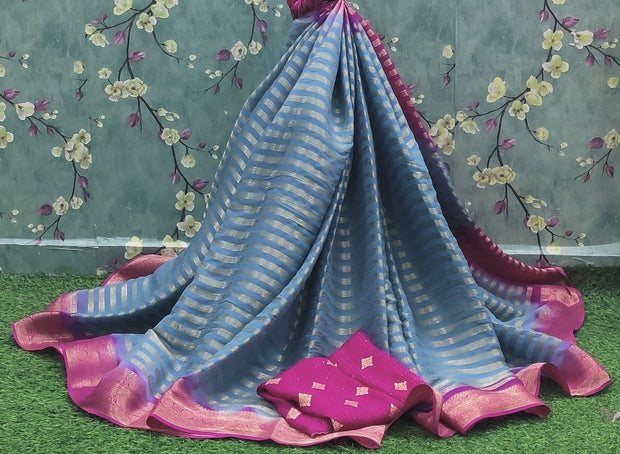 Blue Georgette 15APR14E