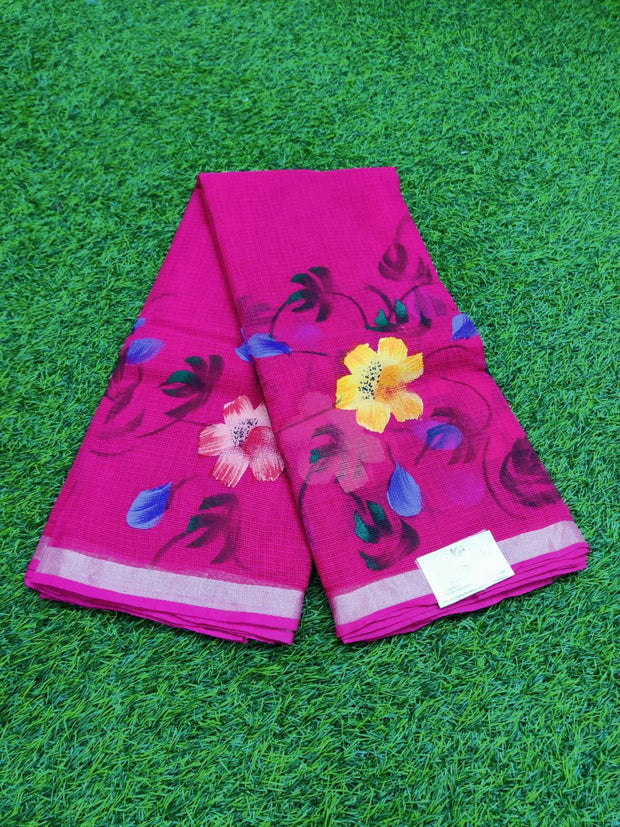 Red Pure Kota Cotton 16APR3E