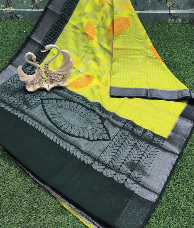 Yellow LW Tussar 18APR13E