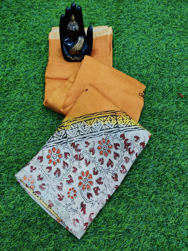 Orange Kadi Georgette 19APR17