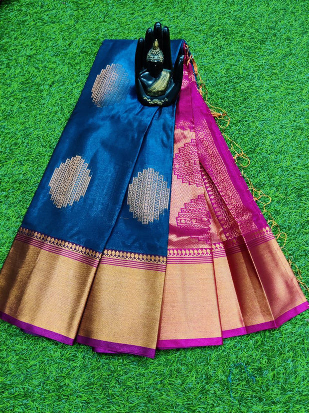 Blue Mushroom Pattu 20APR5