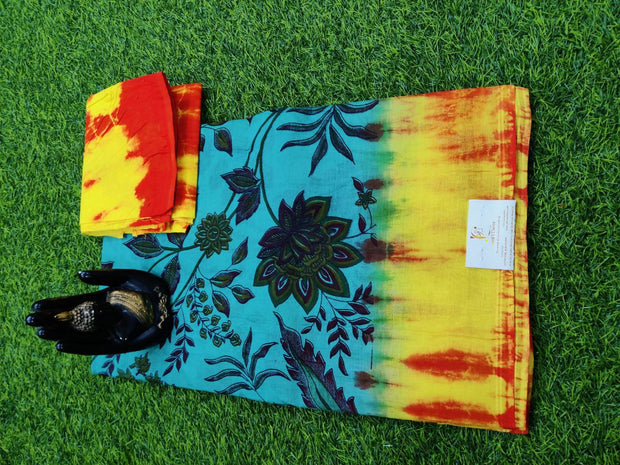 Lux Green Pallavi Cotton 22APR6E