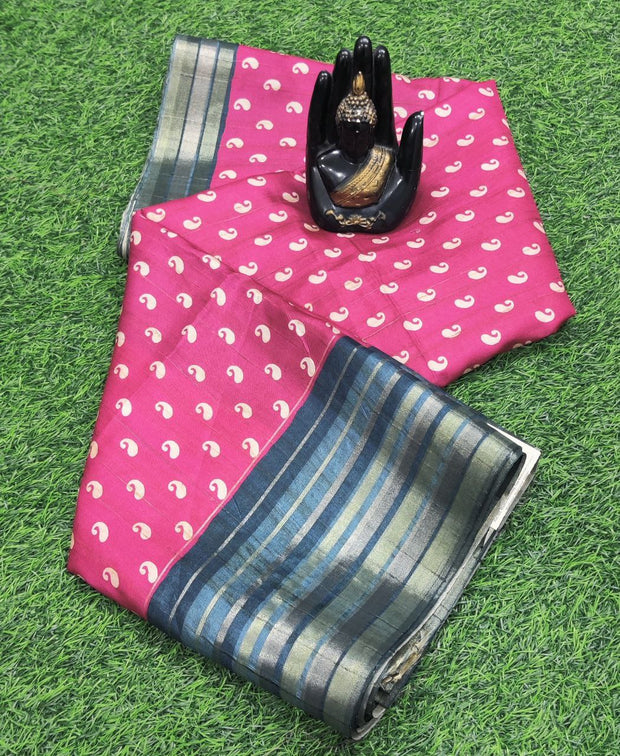 Pink Khadi Pattu 27APR6