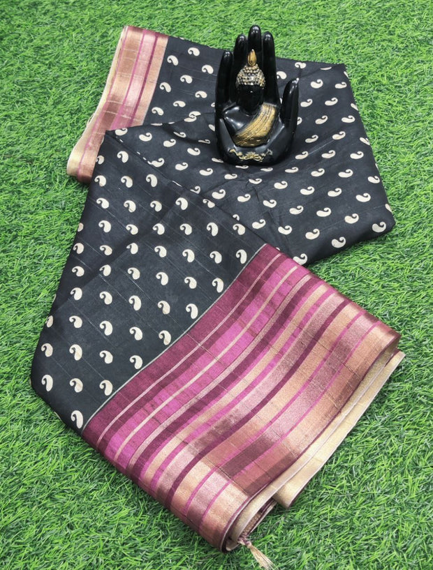 Black Khadi Pattu 27APR3