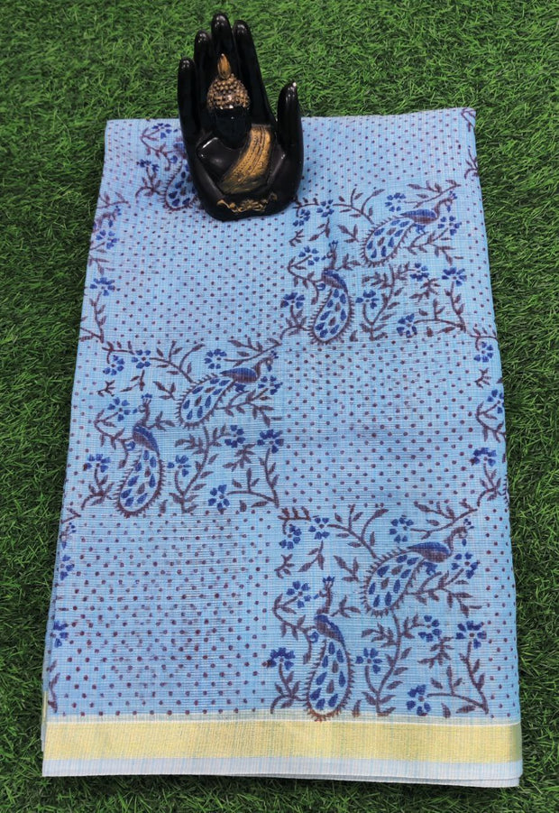 Blue Kota Cotton 4May34E