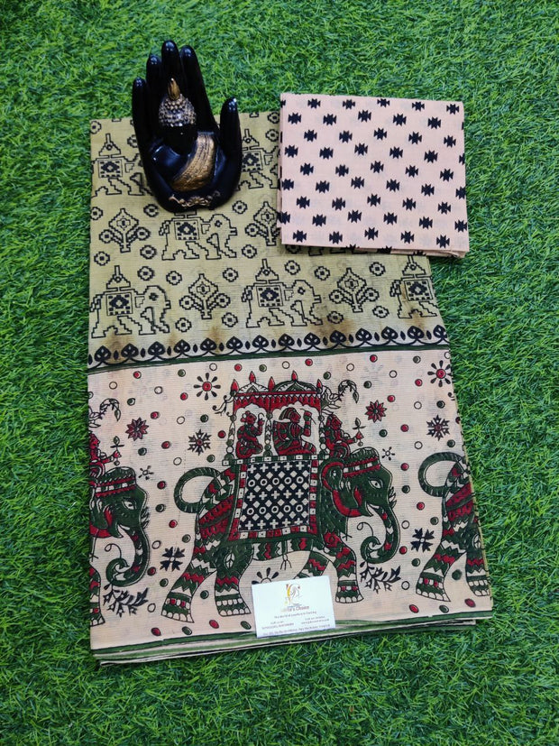 Green Pallavi Cotton 10MAY20E