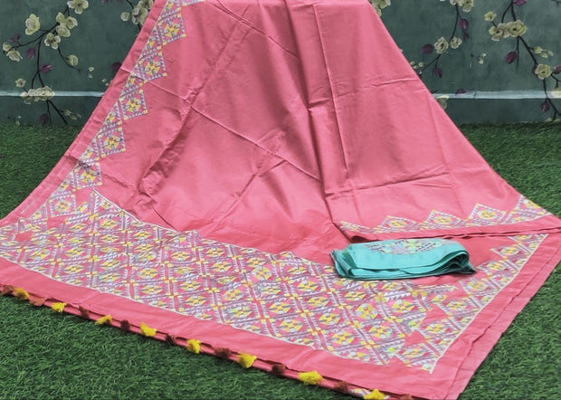 Peach Katan Handloom 11MAY5E