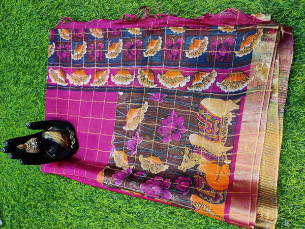 Pink Handloom Mangalgiri 13MAY18