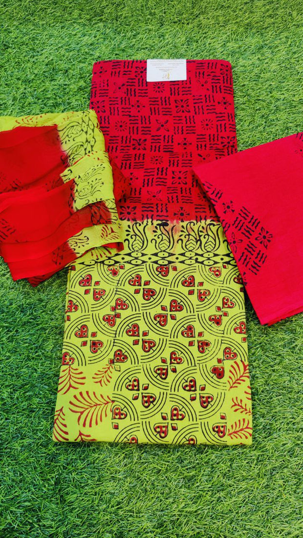 Red Pallavi Cotton 13MAY7E