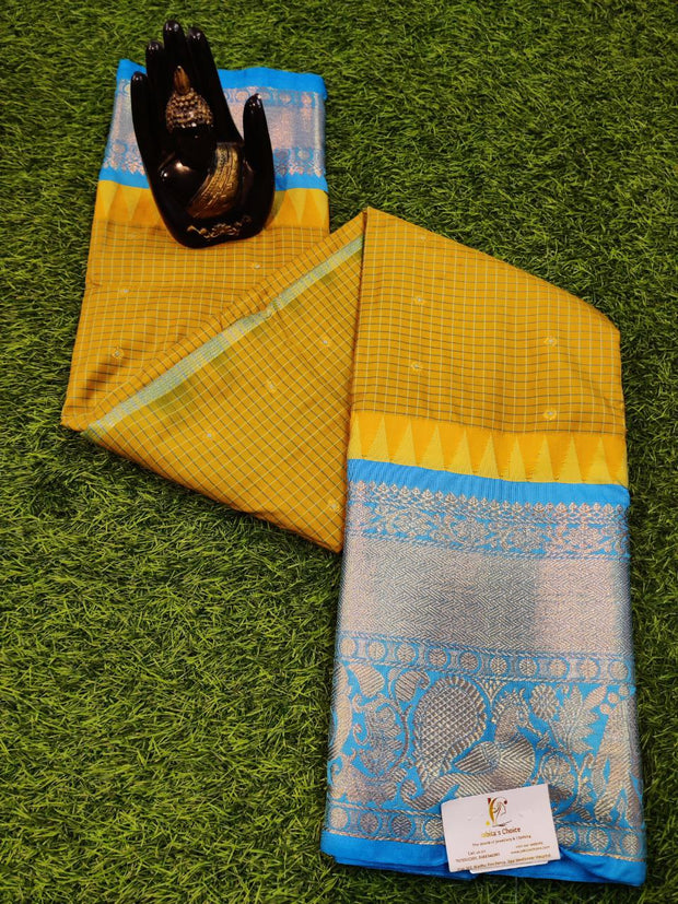 Yellow Handloom  Pattu 16MAY8