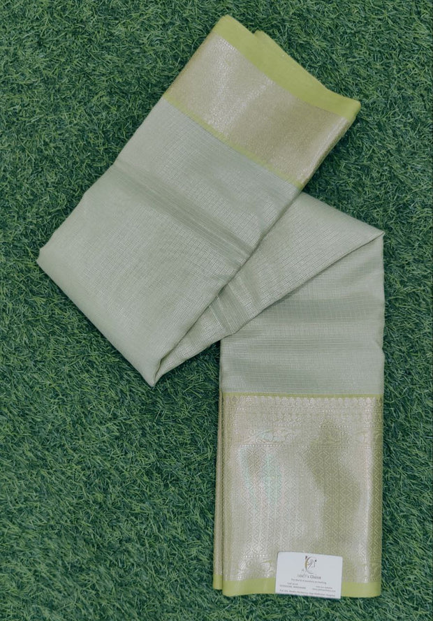 Light Green Tisuue Silk Kota 16MAY16E