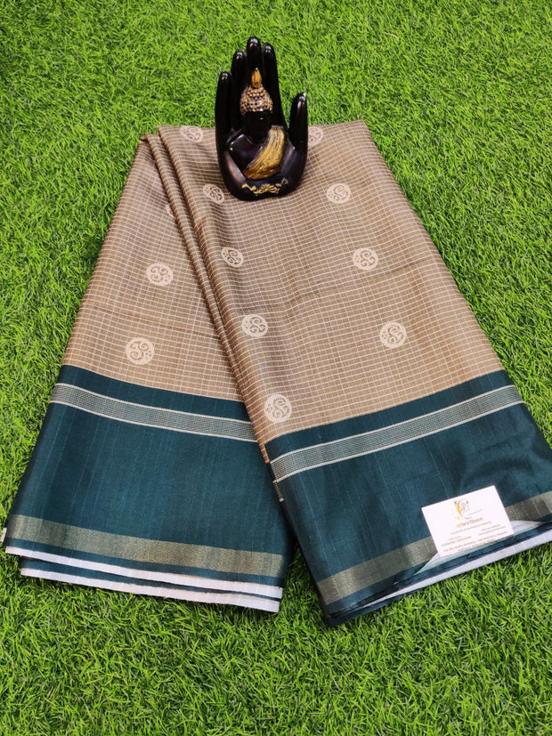 Beige Khadi Pattu 17MAY6