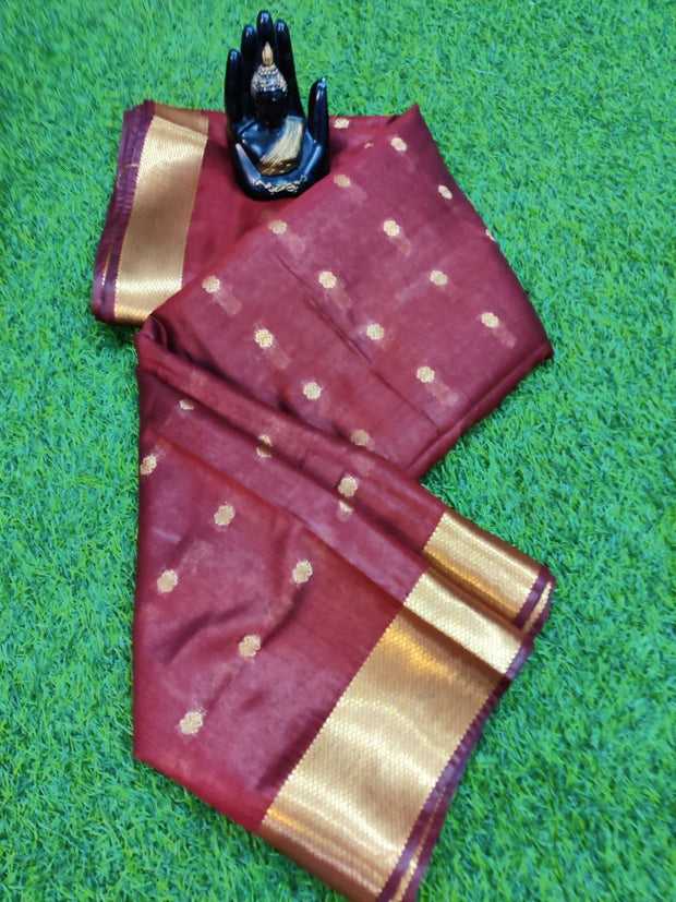 Brown Mangalagiri Handloom 17MAY16