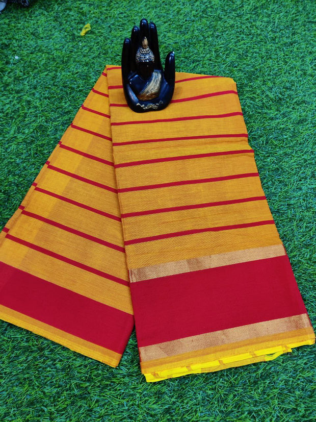 Yellow Mangalagiri Handloom 17MAY2E