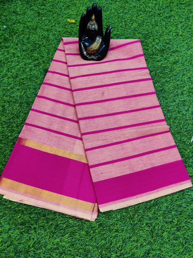 Light Peach Mangalagiri Handloom 17MAY4E