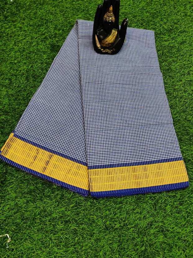Blue Mangalagiri Handloom 17MAY7E