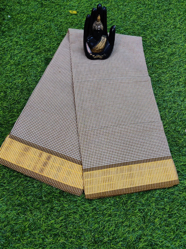 Beige Mangalagiri Handloom 17MAY9E