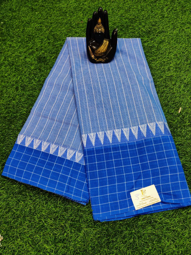 Blue Mangalagiri Handloom 17MAY15E