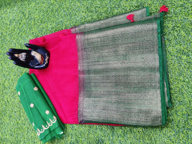 Red Jute Pattu 19MAY17
