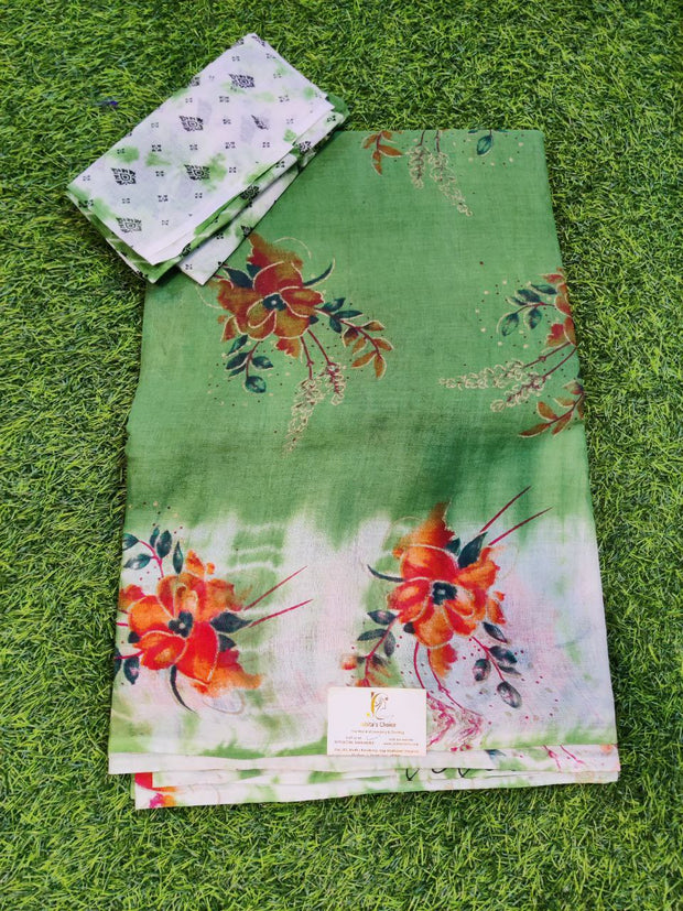 Green Pallavi Cotton 19MAY17E