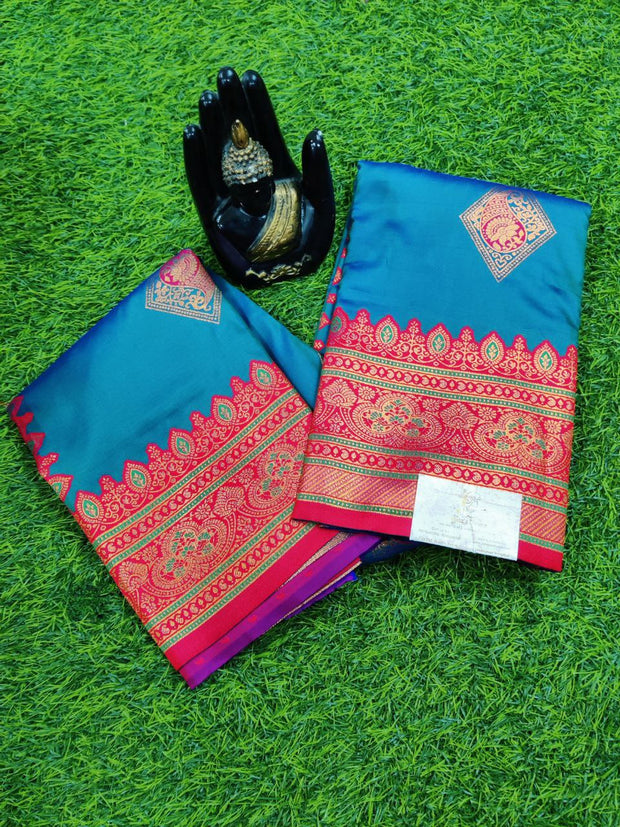 Blue LW Kanchi Pattu 20MAY1