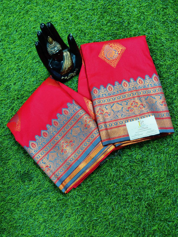 Red LW Kanchi Pattu 20MAY3