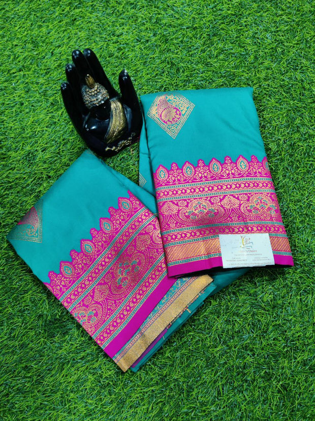 Lux Green LW Kanchi Pattu 20MAY8