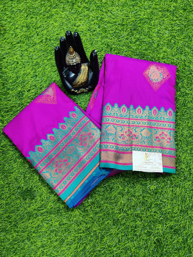 Burgundy LW Kanchi Pattu 20MAY10
