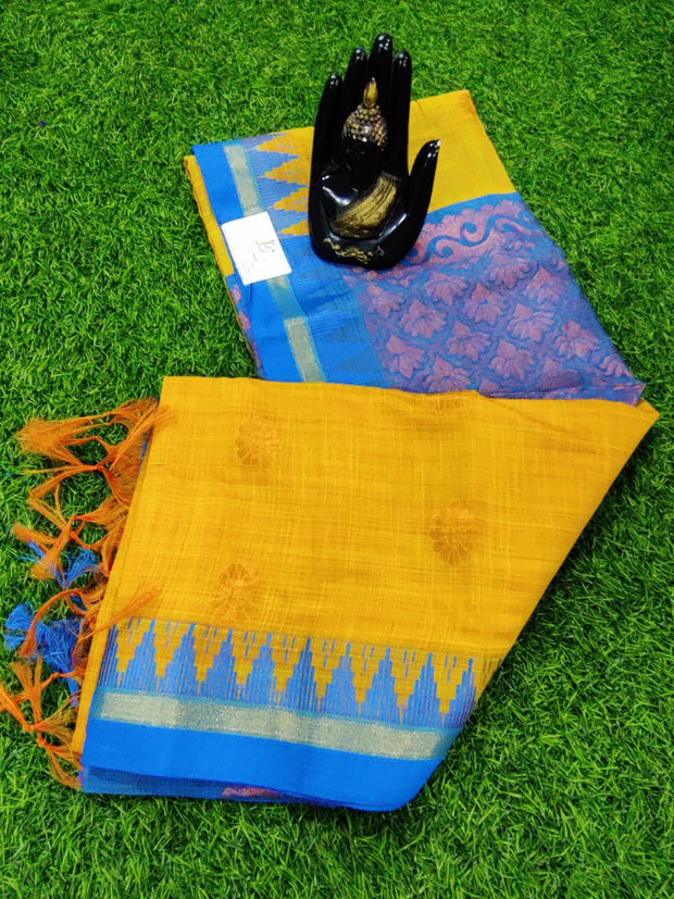 Yellow Khadi Handloom 23MAY2