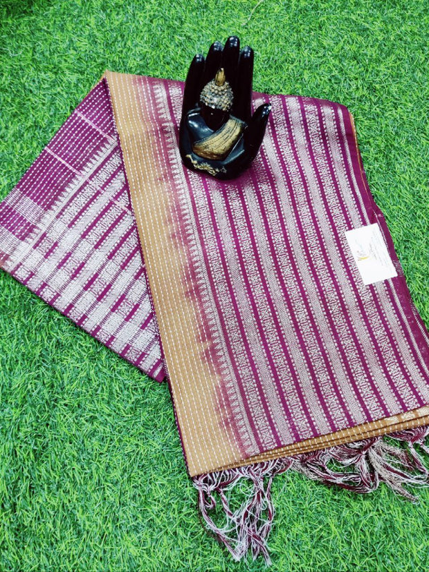 Beige Handloom Mangalgiri 26MAY16