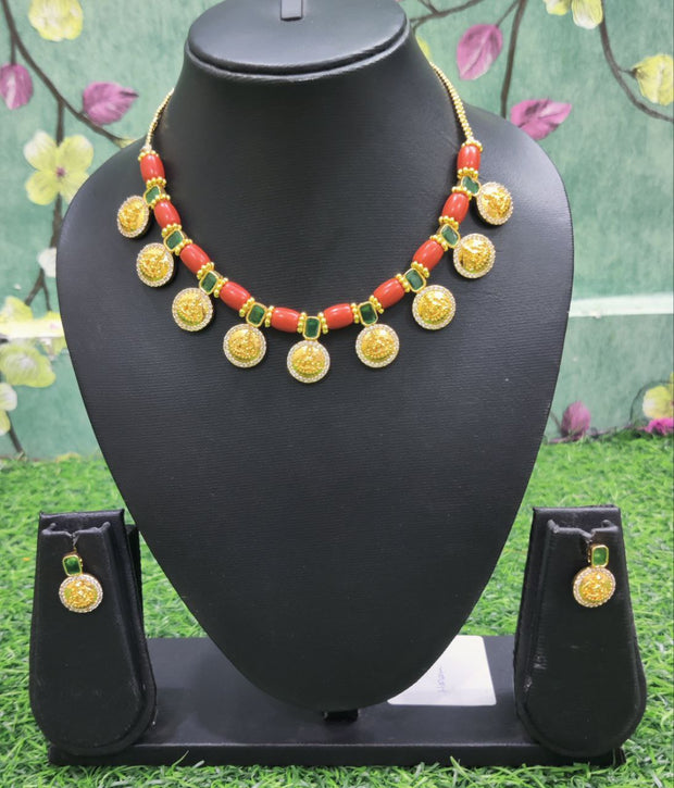 Red Jewellery Set 27MAY11E