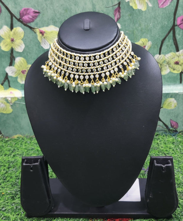 Green Jewellery Set 27MAY13E