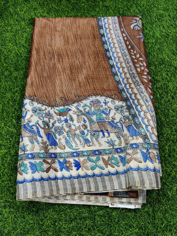 Beige Mataka Tussar 28MAY11E