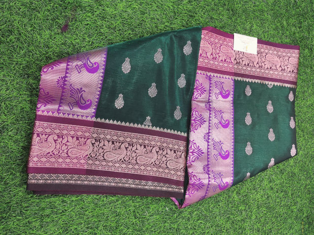 Bottle Green Mushroom Pattu 30MAY3