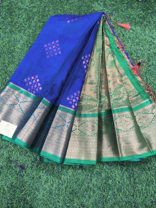 Blue Mushroom Pattu 30MAY16