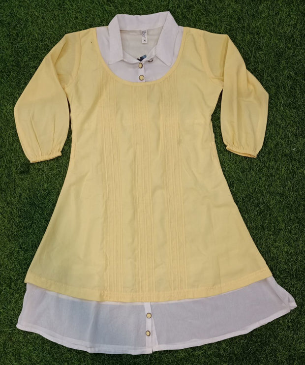 Yellow Georgette 1JUN14E