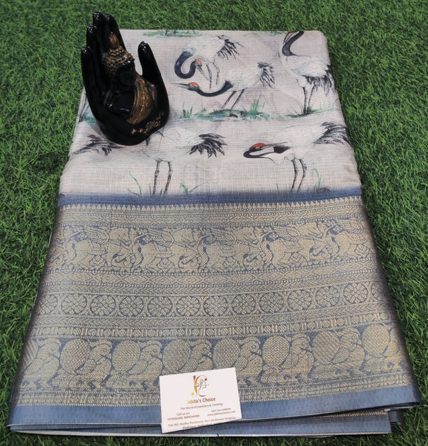 Light Grey Silk Kota 2JUN2E