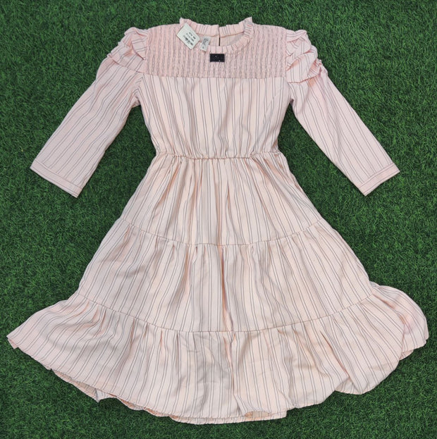 Light Peach Georgette 4Jun18E