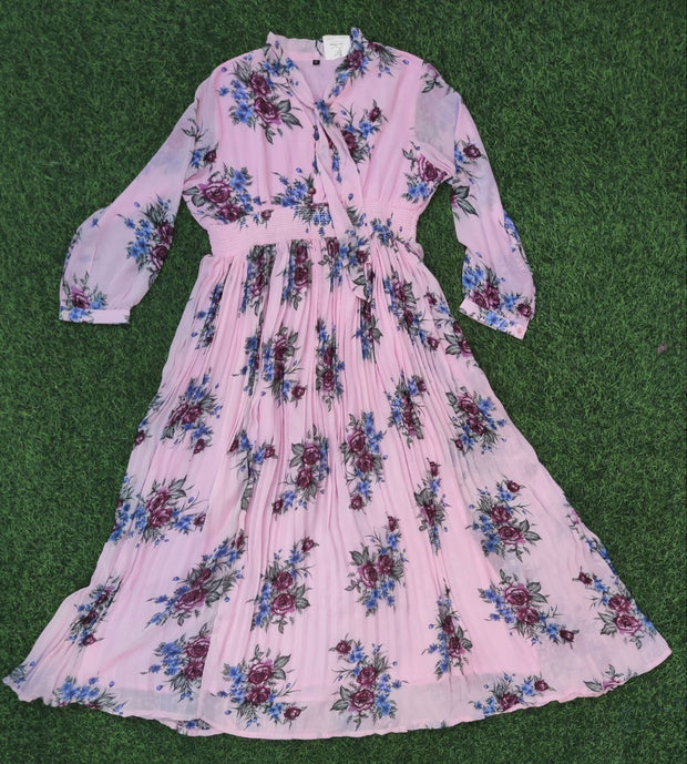Pink Georgette 4Jun20E