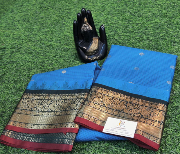 Blue Gadwal Pattu 8JUN6